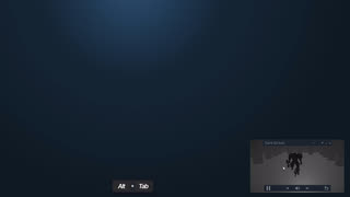 Game in Picture overlay in the corner of the desktop showing a live game view after Alt+Tab.