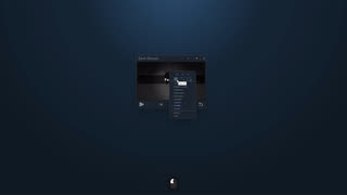 Game in Picture context menu listing Settings, Compact mode, Fullscreen, Auto-pause, Auto-mute, Controls, Capture, Tooltips and Theme.