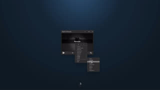 Game in Picture theme submenu listing Vapor, Monolith, Boreal, Gilded, FieldTested, Eleven, Allspice, Snow and Quicksilver.